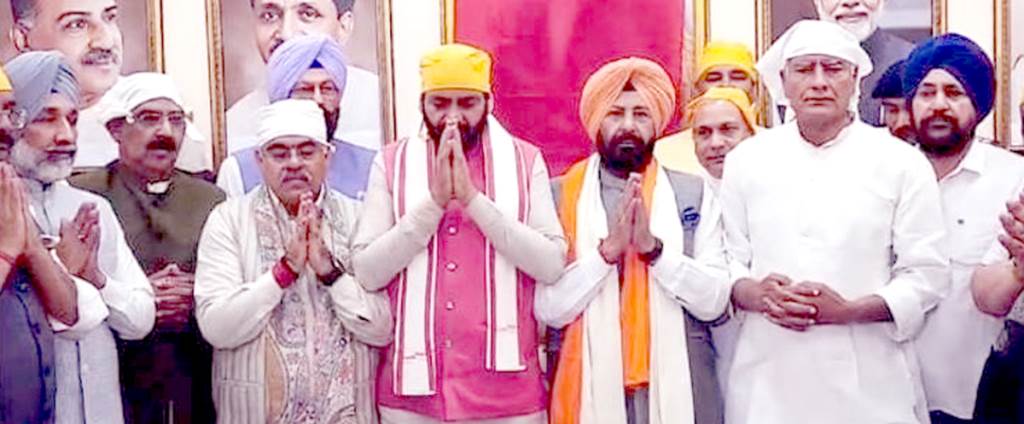 Newly appointed Punjab BJP President Kewal Singh Dhillon takes charge Chief Minister Naib Saini and a large number of political stalwarts arrived